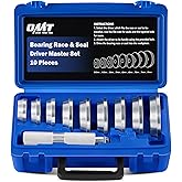Orion Motor Tech Bearing Press Kit, 10pc Bearing Race and Seal Driver Set with Seal Driver and 9 Bearing Adapters, Seal Insta