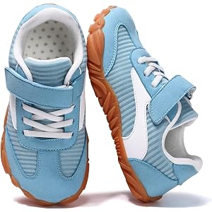 JEPERLUU Barefoot Shoes for Kids, Minimalist Wide Toe Box Shoes | Non-Slip Zero Drop Athletic Water Shoes for Little Kids/Big