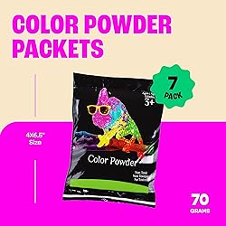 Chameleon Colors Rainbow Color Powder Packets, 7