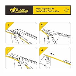 2 Wiper Blades 26"/15" Replacement for Chevrolet