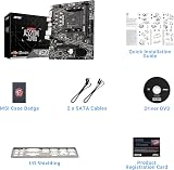 MSI A520M-A PRO Motherboard AM4 mATX DDR4 Boost Turbo M.2 Ryzen 3rd Gen view 6