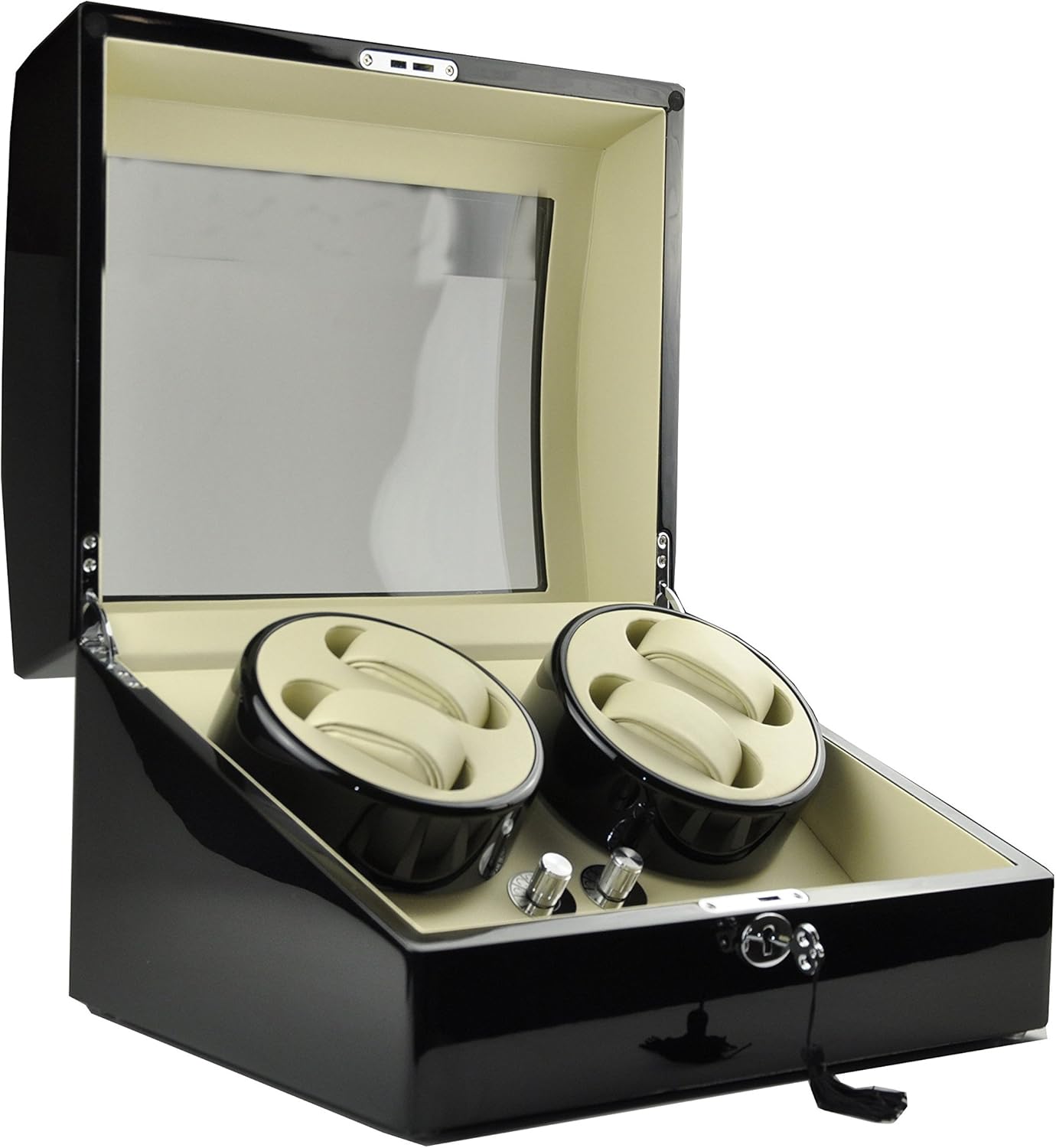 OneToPia 4+6 Caja de lujo para almacenar 2 relojes, ideal para regalo: Amazon.es: Relojes
