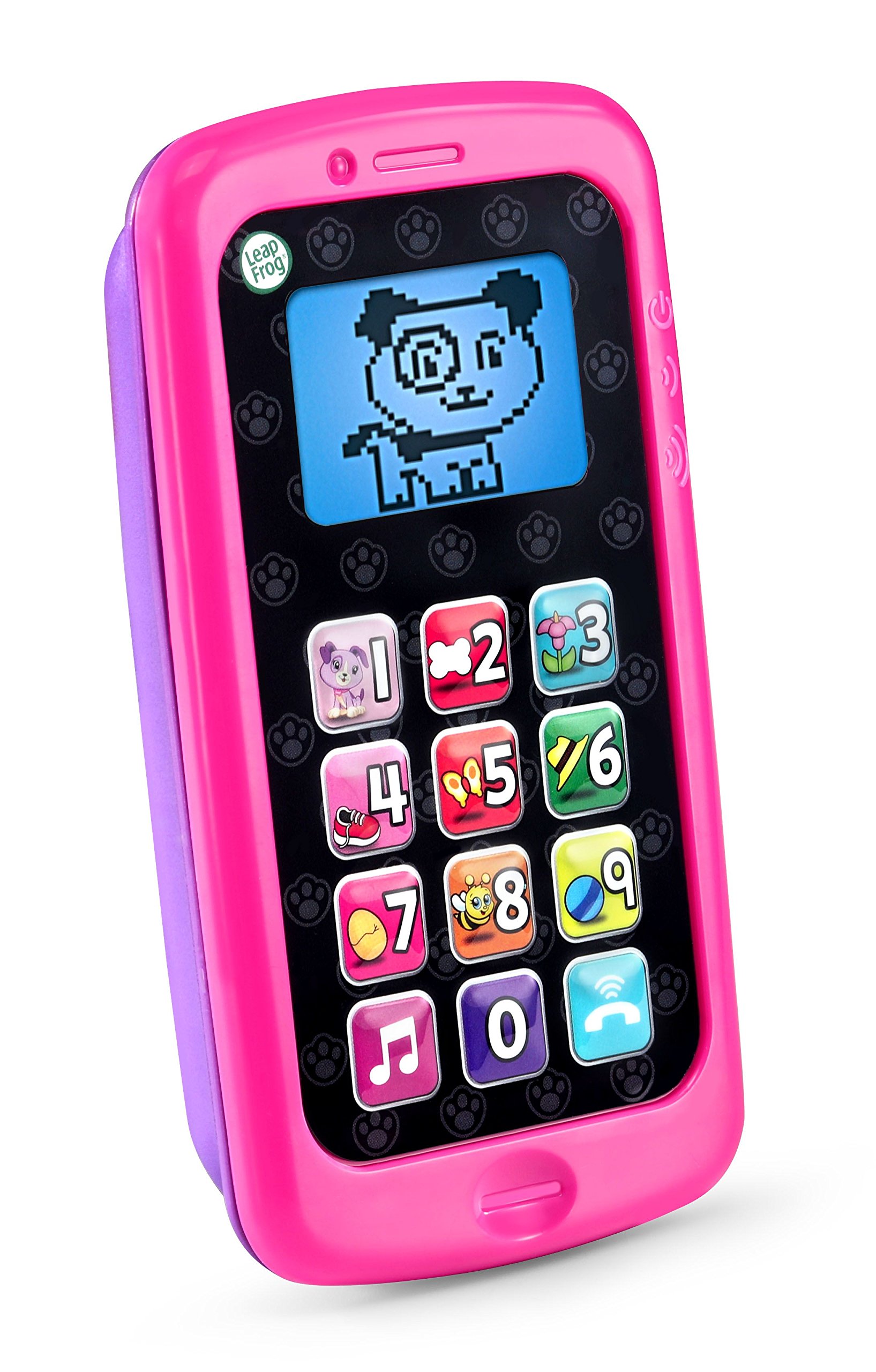 LeapFrog Chat And Count Smart Phone, Violet, Great Gift For Kids, Toddlers, Toy for Boys and Girls, Ages 2, 3