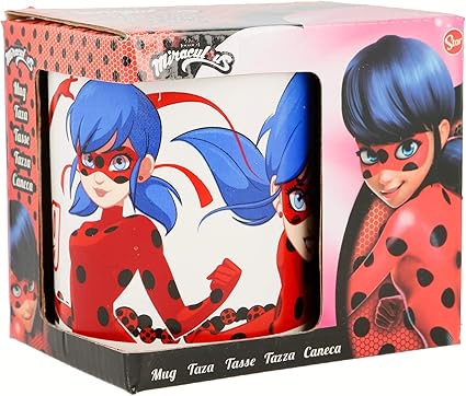 Stor Taza Ceramica 325 ML con Caja | Miraculous Ladybug: Amazon.es: Hogar