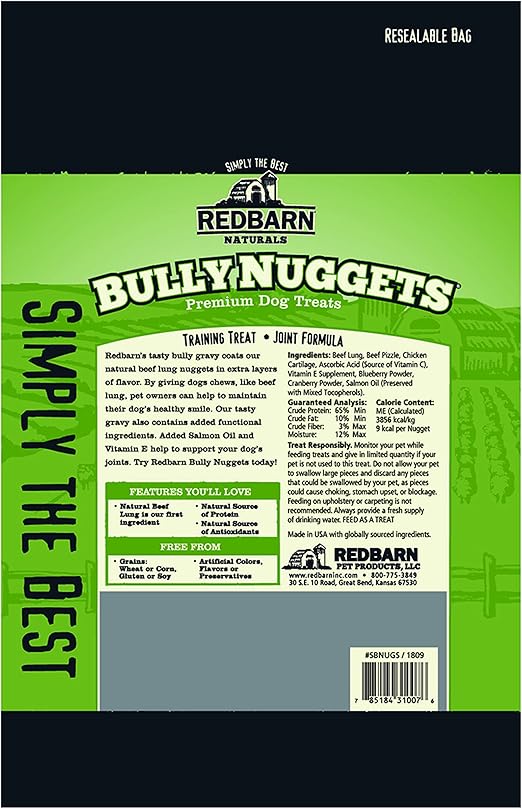 red barn bully nuggets