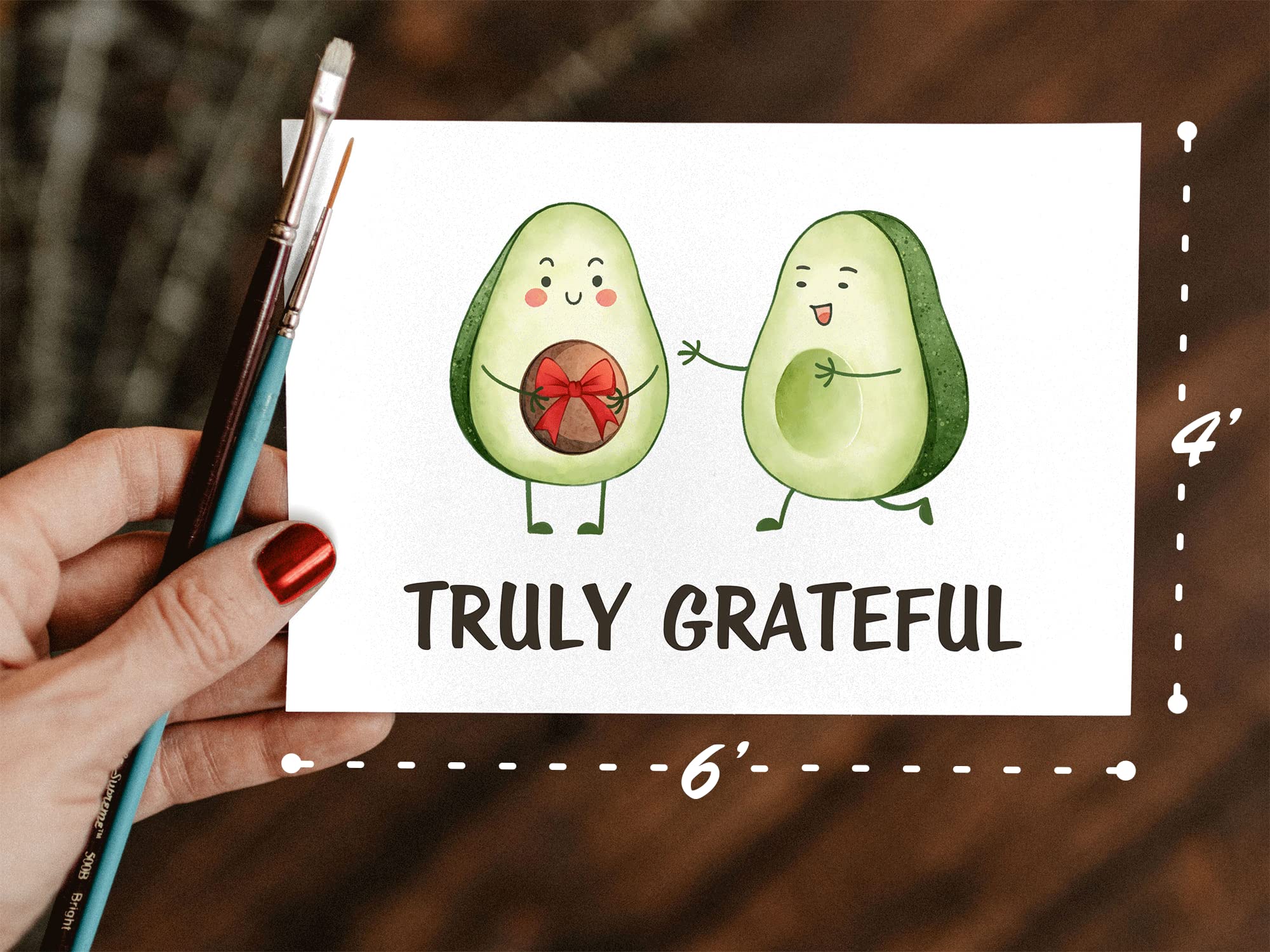 40 Funny Thank You Cards Wtih Envelopes & Stickers,Fun Greeting
