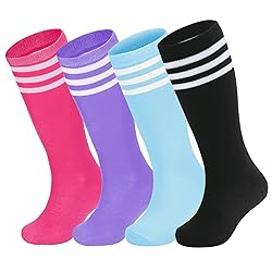 Zando Hot Pink Soccer Socks - Knee High & Long