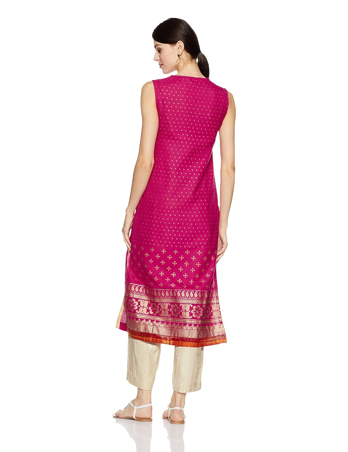 biba women's straight kurta