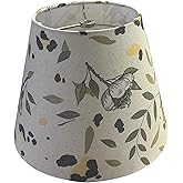 TOOTOO STAR Printed Floral Lampshades, 6"x10"x7.5" inches Small Lamp Shades for Table Lamps & Wall Lamps, Modern Bell Lampsha