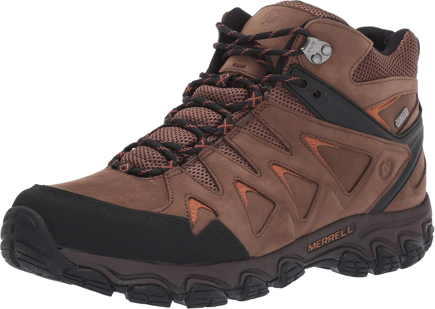 merrell all day comfort leather hiking shoes