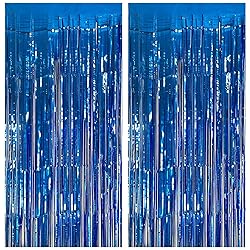 2 Pack Blue Party Decorations Ocean Party Decor