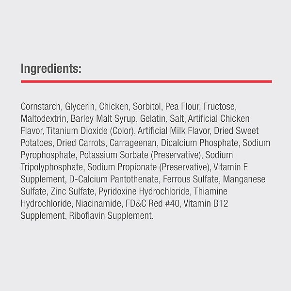 DREAMBONE MINI CHEWS, MADE WITH REAL CHICKEN, RAWHIDE FREE CHEWS FOR DOGS, 24 COUNT