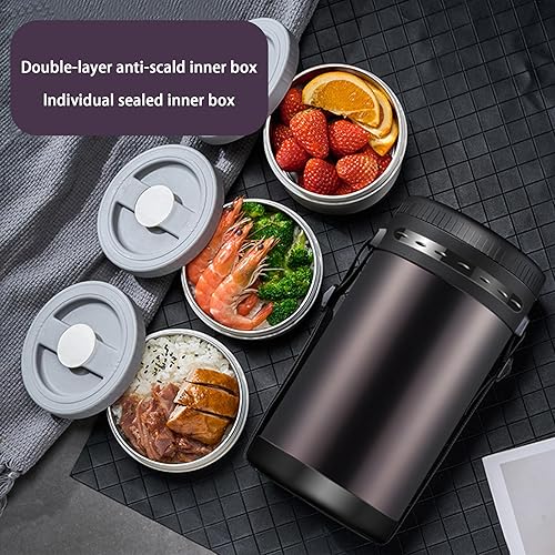 Insulated Food Jar Wide Mouth Soup Thermos Stainless