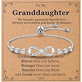 EPVIDO Gifts for Girls Infinity Bracelets for Women Birthday Christmas Link Jewelry for Daughter, Granddaughter, Niece, Sister