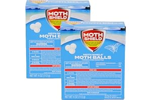 MOTHSHIELD Moth Shield Moth Ball Traps for Clothes, Furniture, Carpet and Pantry Moths, Fresh Linen Scented, 4 Ounce Box (Fresh Linen, 4 Ounce (2 Pack))
