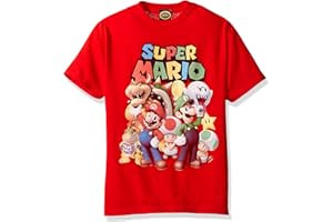 Nintendo Boy's Super Mario Groupage T-Shirt