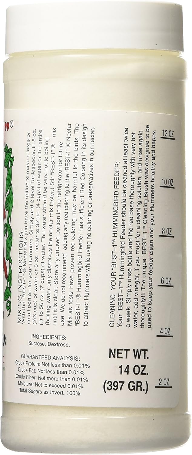 Wildlife Accessories S10028 Best-1 Hummingbird Nectar, 14-Ounce : Hummingbird Feeders : Garden & Outdoor
