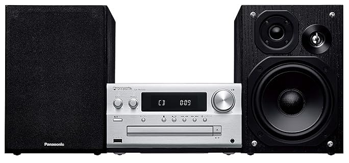 パナソニック ミニコンポ FM/AM 2バンド Bluetooth対応 ハイレゾ音源対応 シルバー SC-PMX90-S