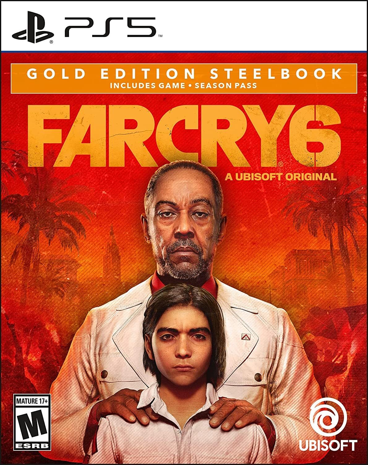 Far Cry 6 PlayStation 5 Edición Gold Steelbook