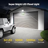 Lepro 50W LED Floodlight Outdoor 5000lm IP65 Daylight Garden Security Light view 2