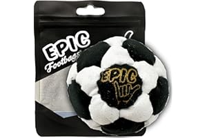 EPIC HACKY SAKS Epic Footbags Deluxe 32 Panel Suede Foot Bag for Adults & Kids