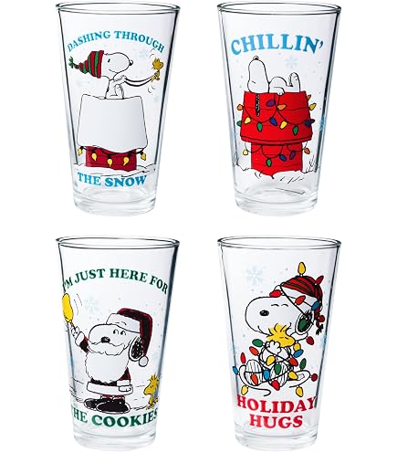 Amazon.com | Lenox Glass Tumblers, Chef Snoopy Tumblers Set of 4, Glass  Tumbler, Drinking Glasses, Dishwasher Safe, 18-Fl Oz, PEANUTS Snoopy Gifts,  Water Glasses Drinking Sets, Birthday Gifts for Women (4 Piece):