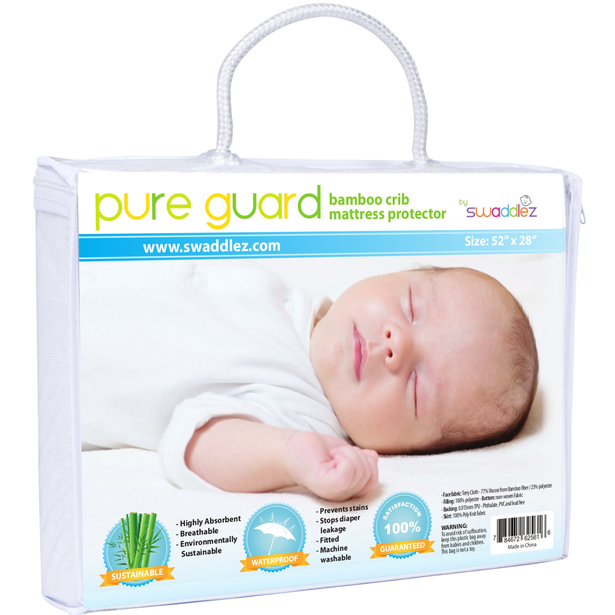 Crib Mattress Protector Waterproof Crib Mattress Cover Crib