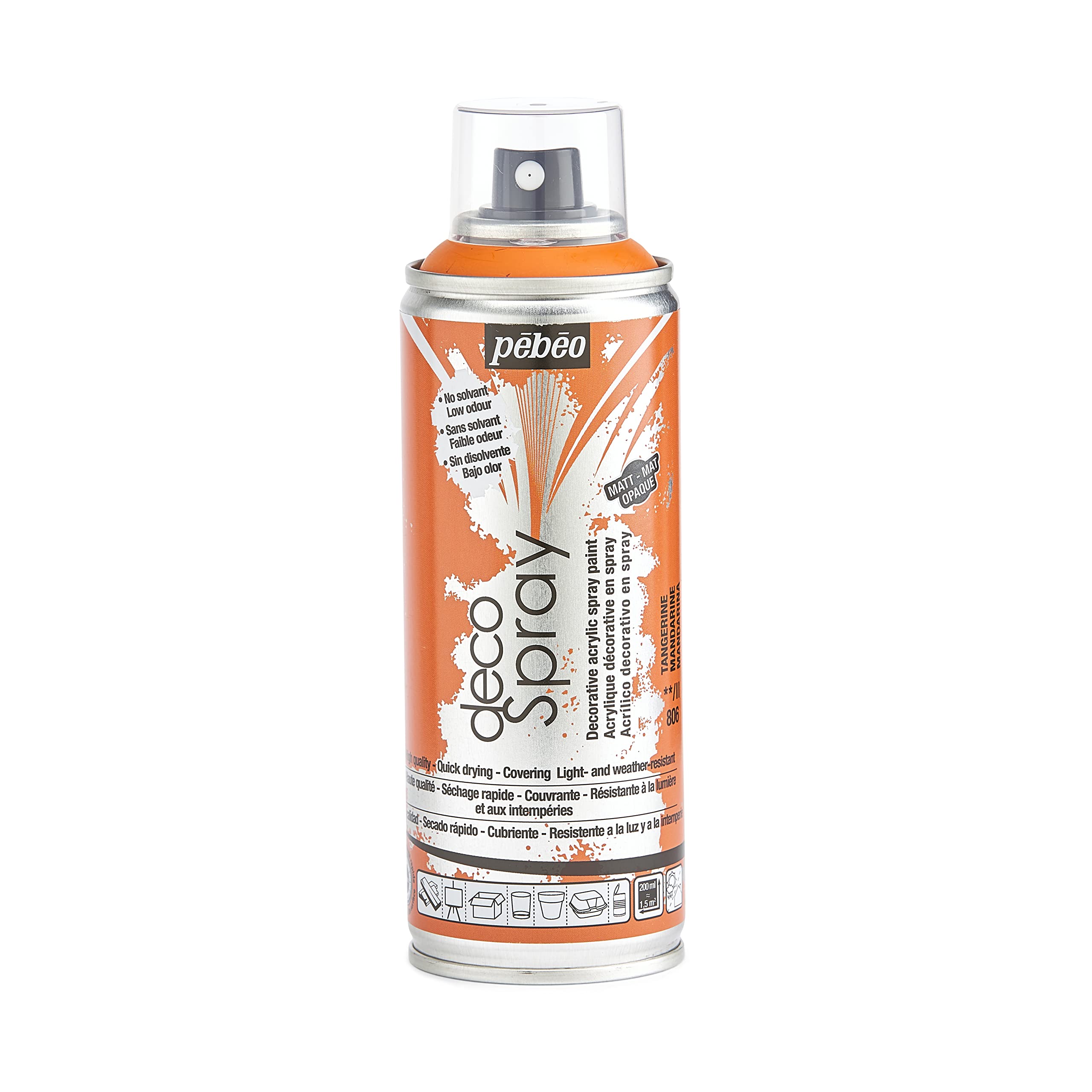 PEBEO 200ml Decospray, Tangerine