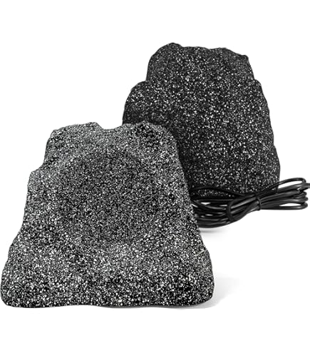 Amazon.com: STUDIOFINIX Outdoor Rock Speakers Waterproof, 400 Watt