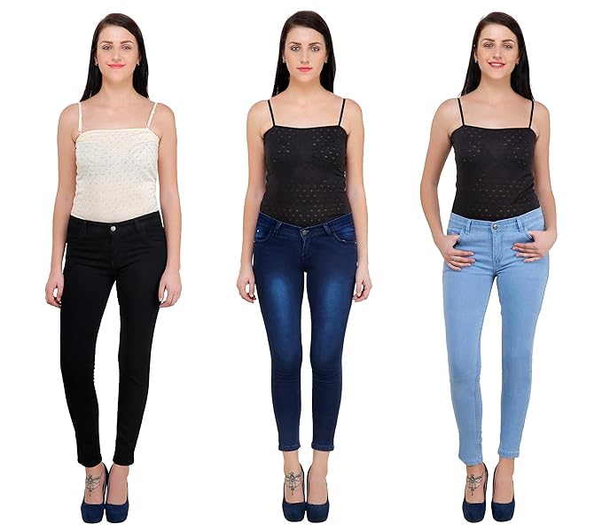 womens high waisted dark blue jeans