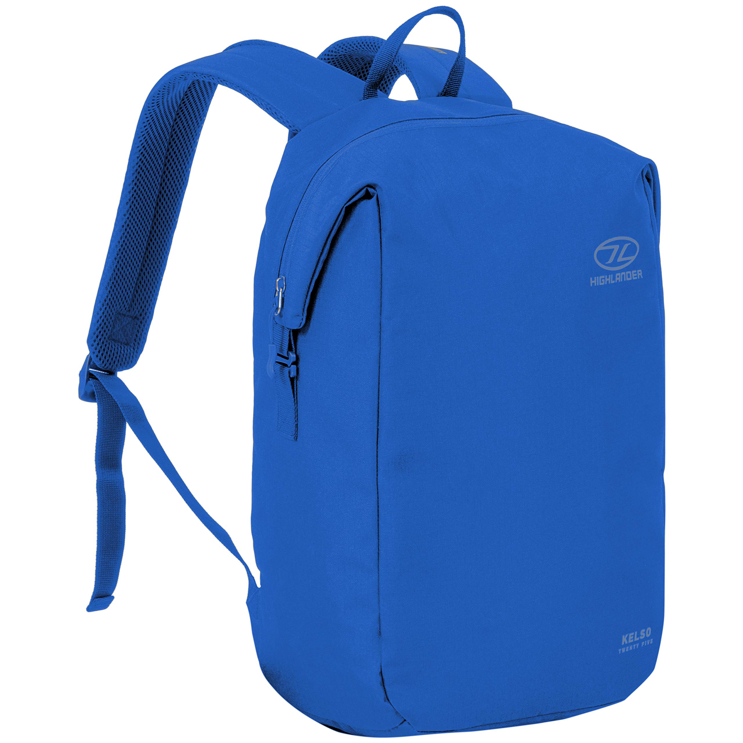 Highlander 25L Daysack – Water Resistant Backpack Ideal for Carry on Luggage, Commuting, School and Hiking – The Kelso Daypack (Blue)
