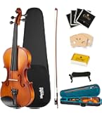 Amazon.com: Mendini By Cecilio 1/2 Violin Set For Beginners