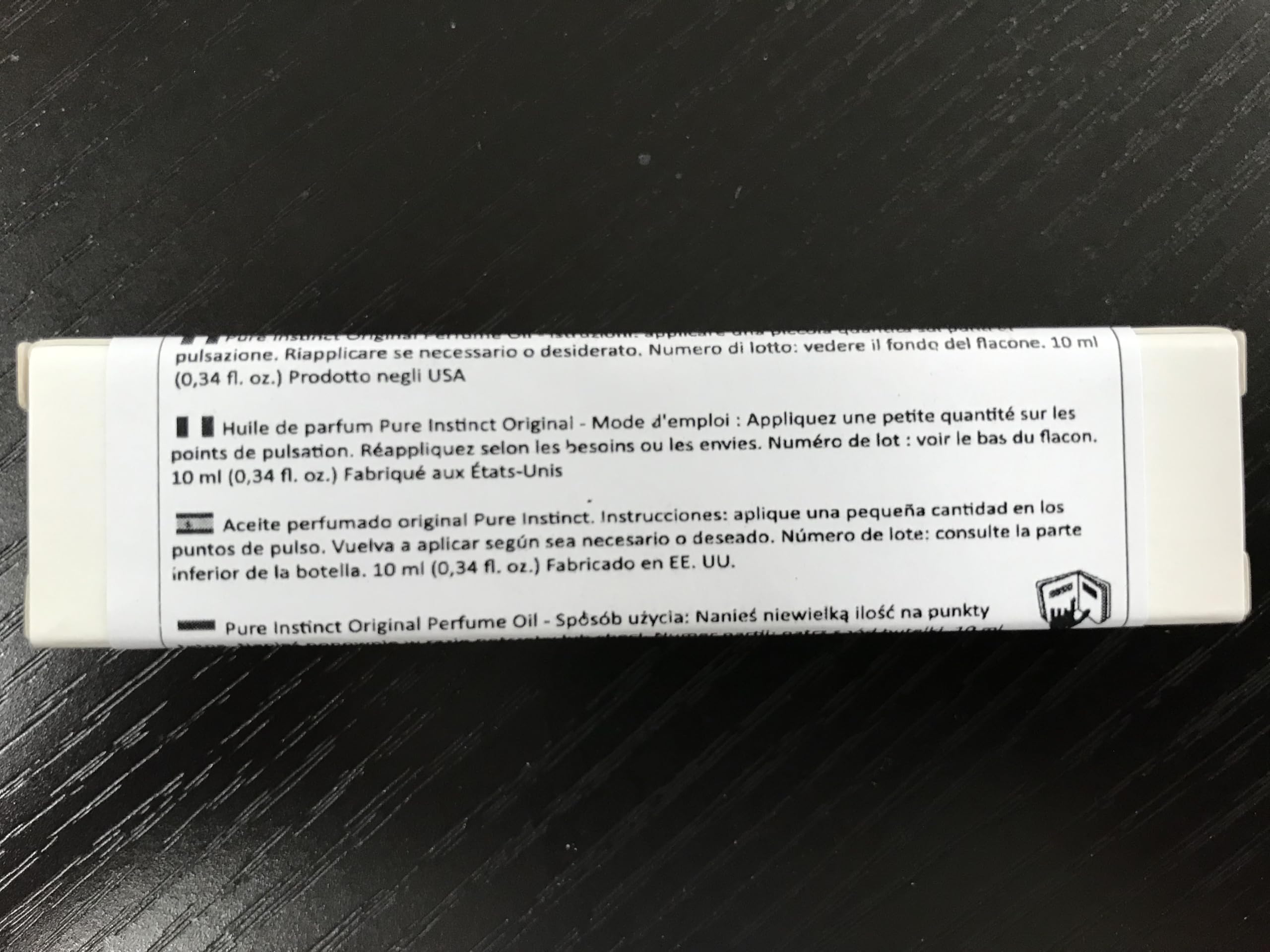 Pure Instinct Roll-On - The Original Pheromone Infused Essential Oil Perfume Cologne - Unisex For Men and Women - TSA Ready