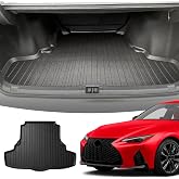 Premium Cargo Liner for Lexus is 250 is 300 is 350 is 500 2016-2025, 2026-100% Protection - Custom Fit Car Trunk Mat - All-Season Black Cargo Mat - 3D Shaped Laser Measured Trunk Liners