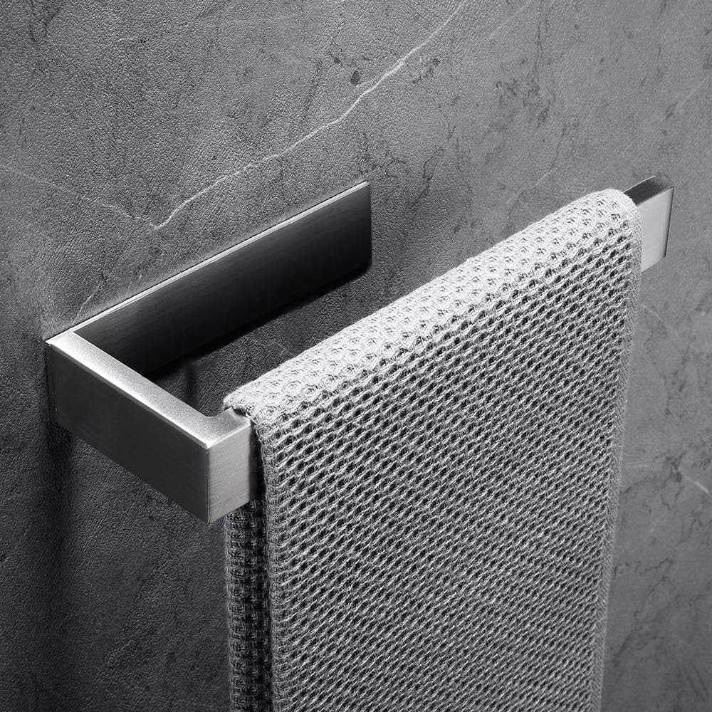 Lolypot Handtuchhalter Handtuchring Handtuchstange Ohne Bohren 304 Edelstahl Selbstklebend Geburstetes Oberflache Bad Handtuchringe Badezimmerzubehor Fur Badezimmer Amazon De Baumarkt