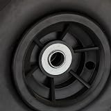 Relaxdays 2x Solid Rubber Wheelbarrow Tyres 4.1/3.5-4" 16mm Axle Puncture-Proof view 8