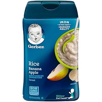 gerber apple banana cereal