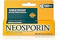 Neosporin Original First Aid Antibiotic Ointment with Bacitracin, Zinc For 24-Hour Infection Protection, Wound Care Treatment and the Scar Appearance Minimizer for Minor Cuts, Scrapes and Burns,.5 oz