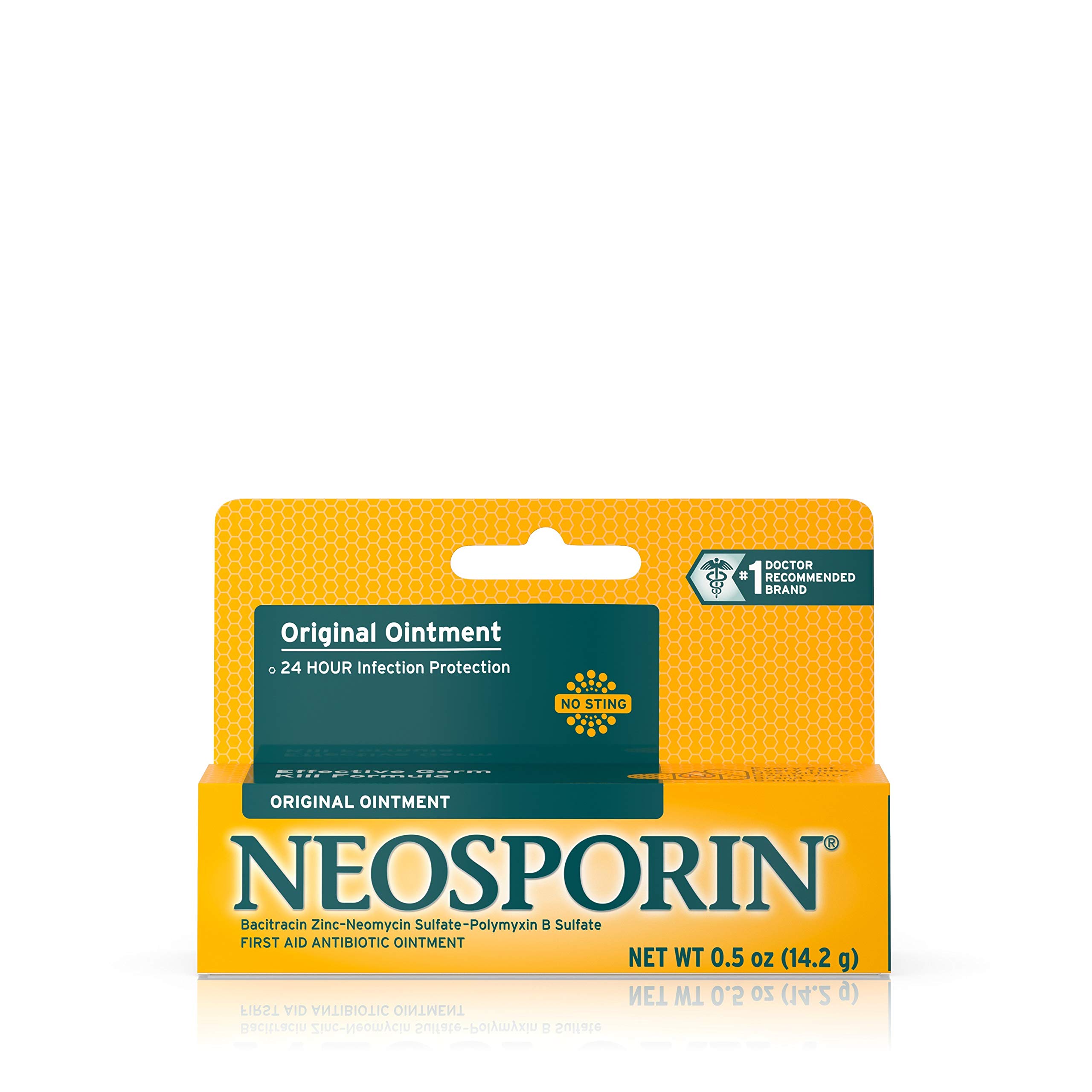 Neosporin Original First Aid Antibiotic Ointment with Bacitracin Zinc for Infection Protection