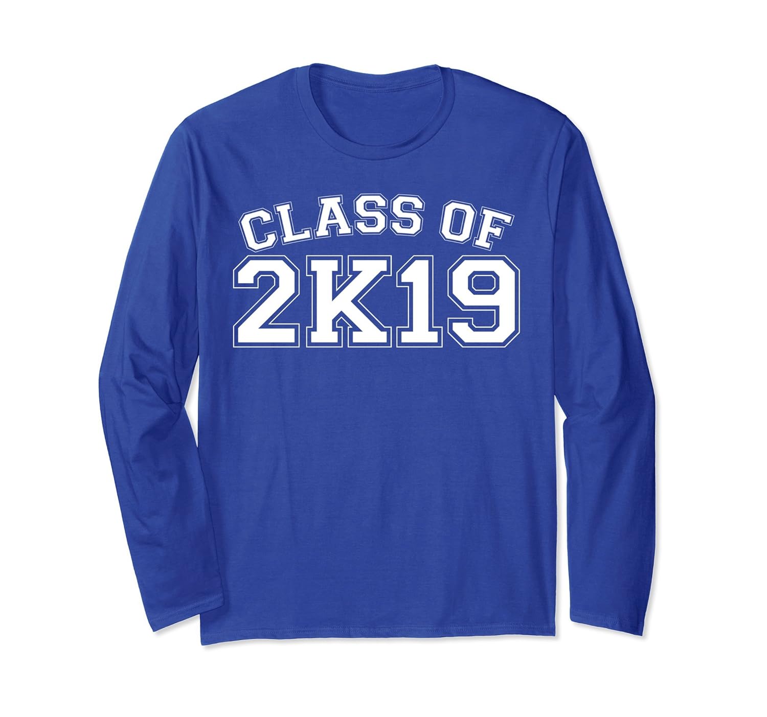 Class of 2k19 Senior Shirt 2019 long-sleeve t-shirt-Rose