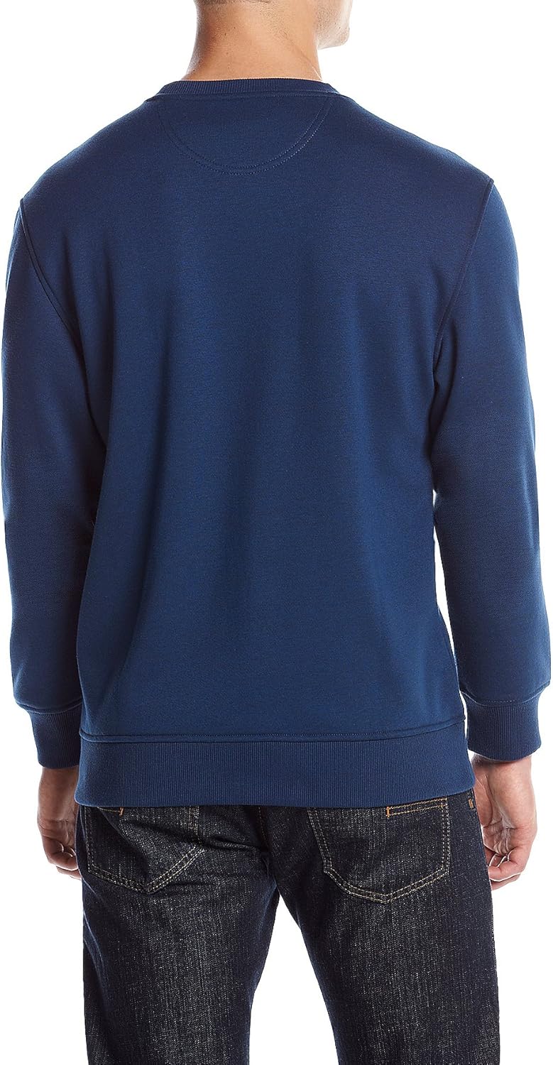 IZOD Men's Advantage Performance Crewneck Fleece Sweatshirt at  Men’s Clothing store