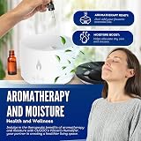 CUQOO Volcano Humidifier 360ml Jellyfish Mist Flame Diffuser Pulsating Mode view 3