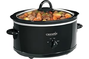 Crock-Pot Manual 7-Qt. Slow Cooker, Black