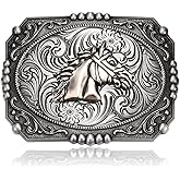 BBOTEN Western Texas Belt Buckle for Men Women, Rodeo Patriotic Belt Buckle, Native American Cowboy Belt Buckles
