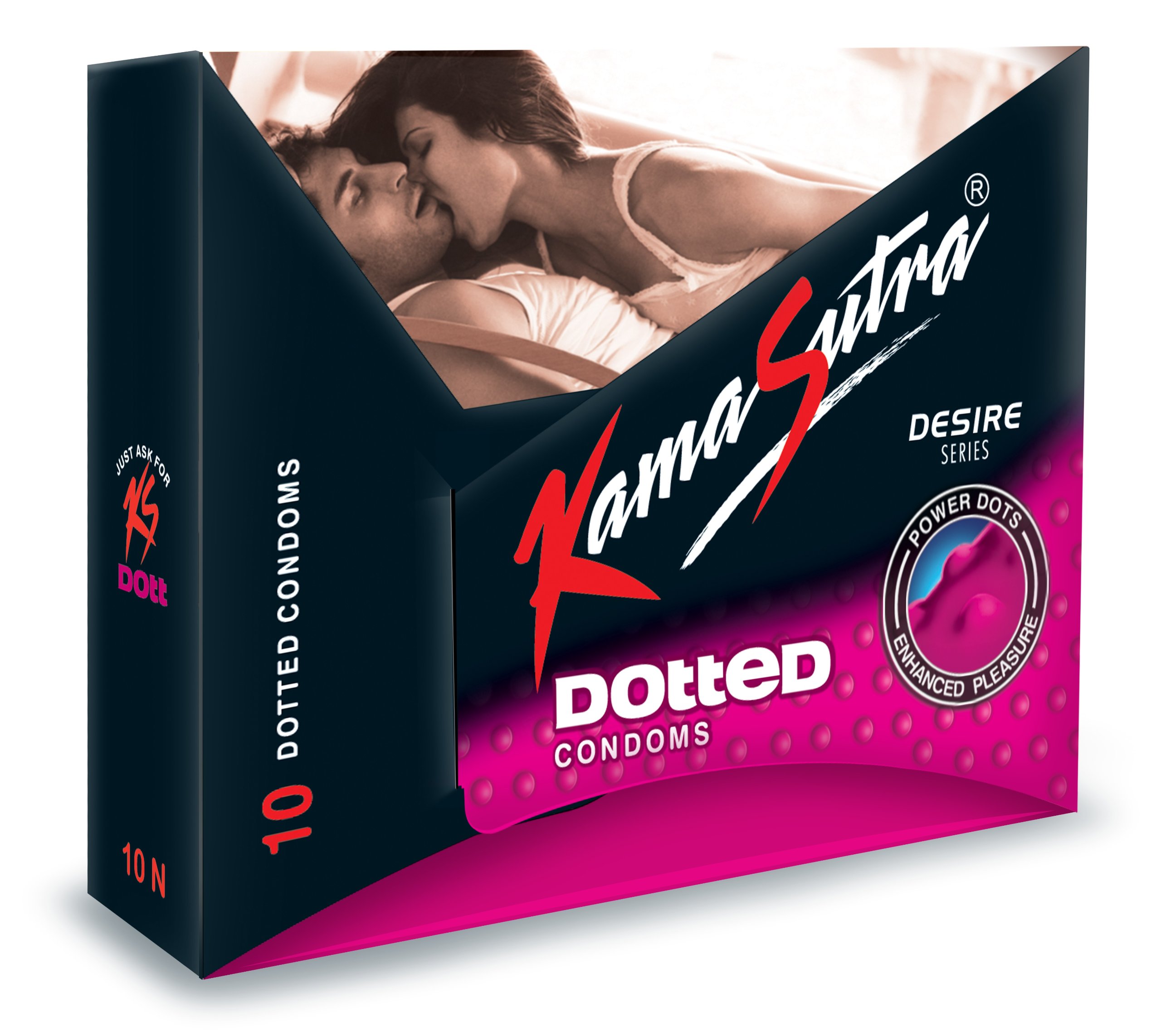 Kama Sutra Dotted 10 Condoms