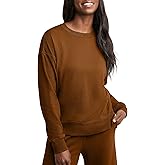 Hanes Women's Originals French Terry, Lightweight Fleece Pullover Sweatshirt