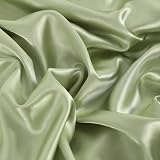 NTBAY Silk Satin Pillowcases 2 Pack 50x75 cm Sage Green Envelope Closure view 4