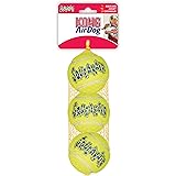 Kong AirDog Squeaker Tennis Ball (Pack Of 3)
