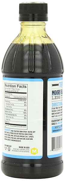 MOORE’S MARINADE, TERIYAKI, 16-OUNCES (PACK OF6)
