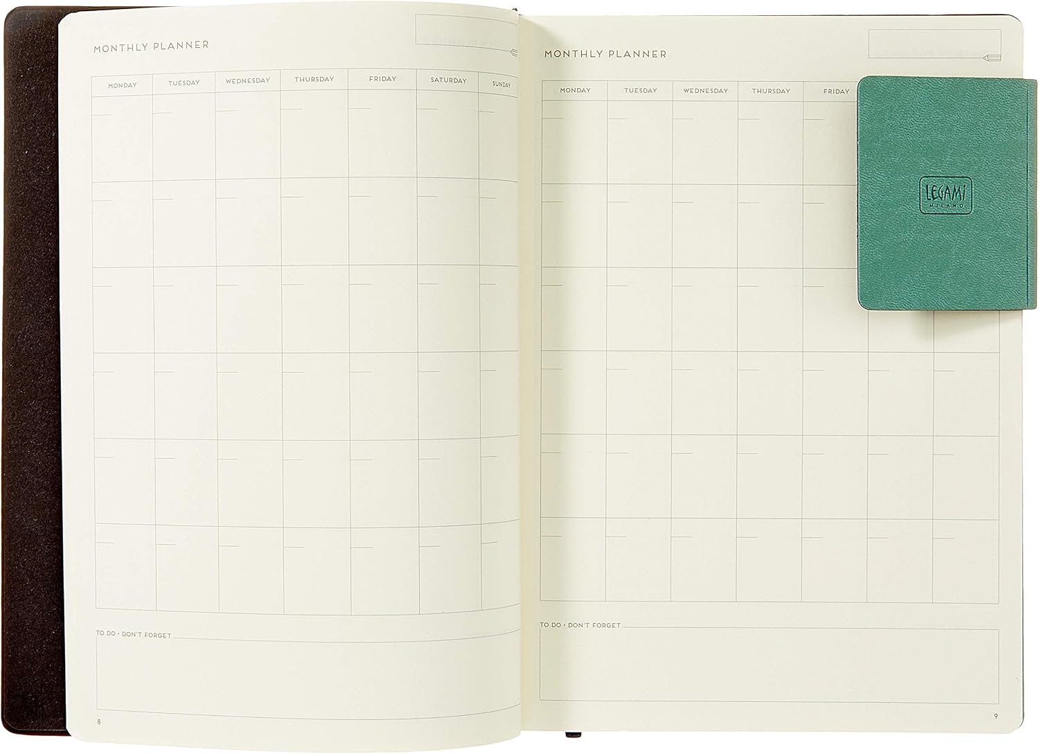 Legami MYNOT0135 Large Notebook, White Sheet, Vintage Green - Image 3